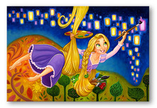 Tangled Rapunzel Tangled Rapunzel Painting Lights